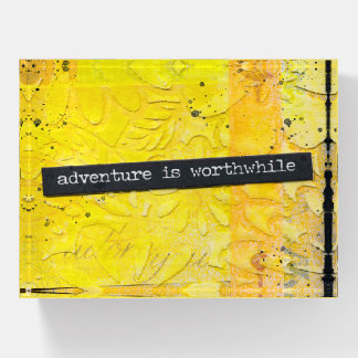 Bright and Cheerful Yellow Paperweight