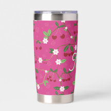 Bright and Cheery Cherry Water Bottle