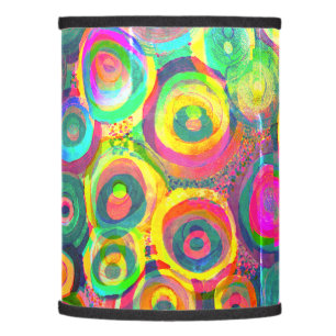 Bright and Colorful Abstract Lamp Shade