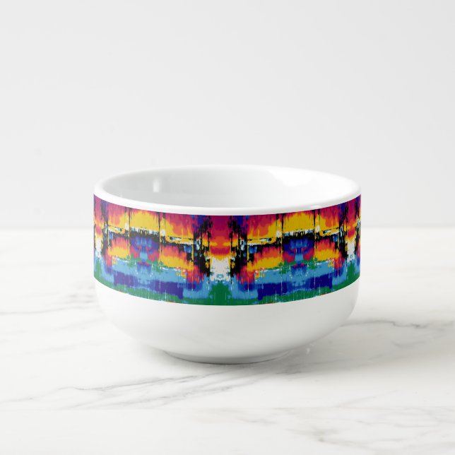 Bright and Colorful cereal bowls (Front)