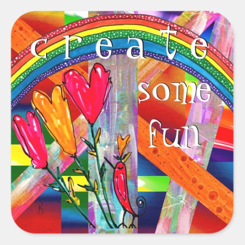 Bright and Colorful Create Some Fun Stickers