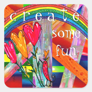 Bright and Colorful Create Some Fun Stickers