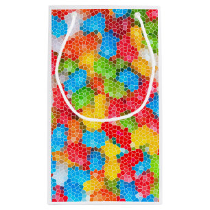Bright and Colorful Unique Pattern Small Gift Bag