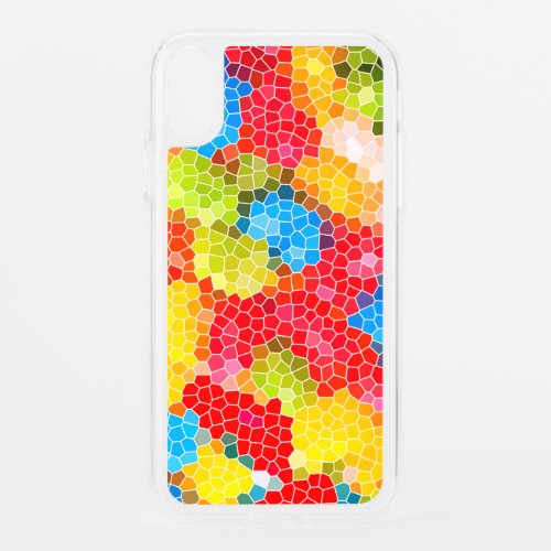 Bright and Colorful Unique Pattern iPhone XR Case