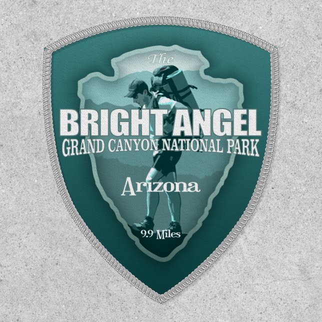 Bright Angel Trail (arrowhead T)  Patch (Front)