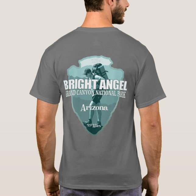 Bright Angel Trail (arrowhead T) T-Shirt (Back)