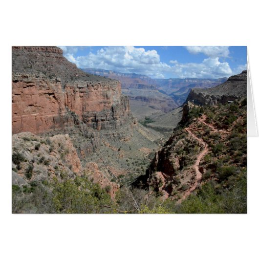 Bright Angel Trail, Grand Canyon Cards (Front Horizontal)