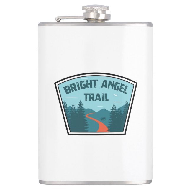 Bright Angel Trail Grand Canyon Flask (Front)