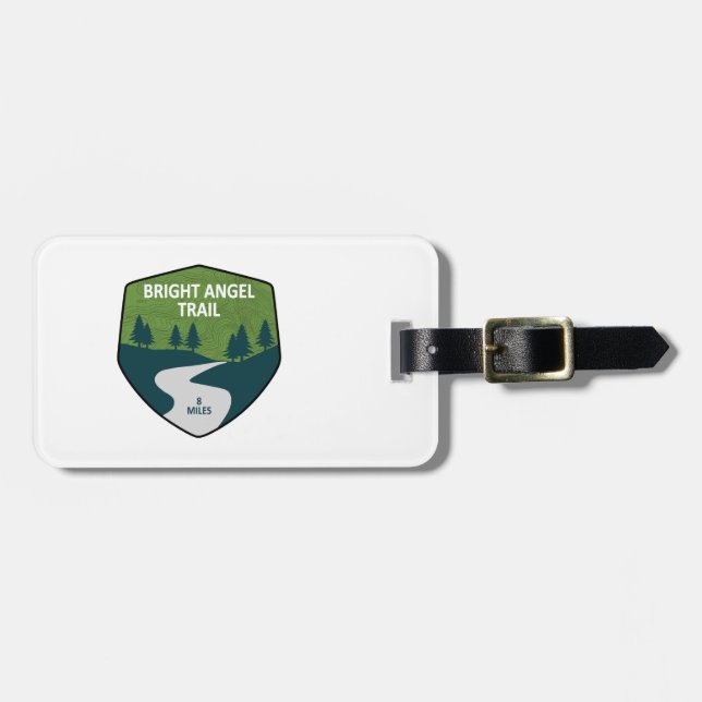 Bright Angel Trail Grand Canyon Luggage Tag (Front Horizontal)