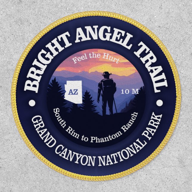 Bright Angel Trail (rd2) Patch (Front)