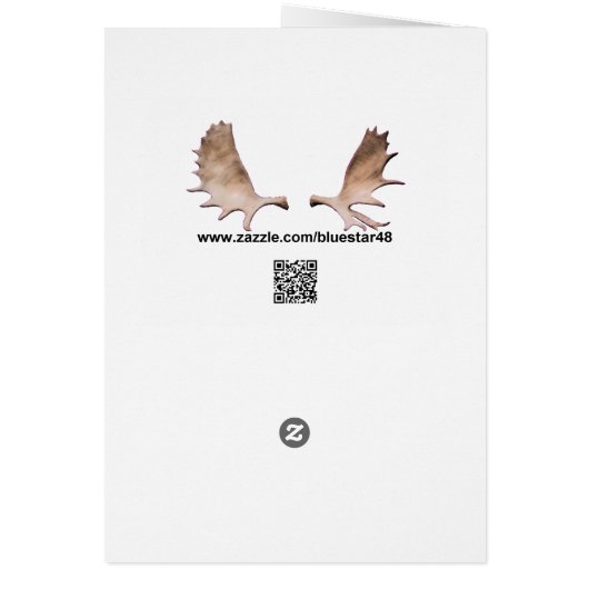 Bright Arctic Fox Cards (Back)