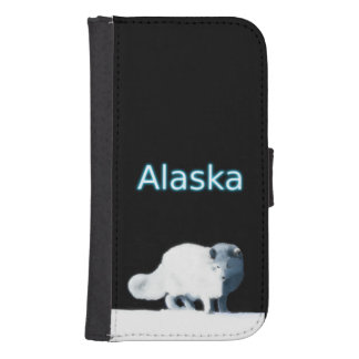 Bright Arctic Fox Phone Wallet