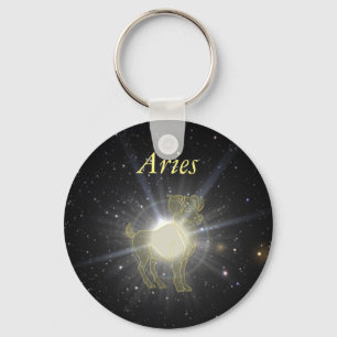 Bright Aries Keychain