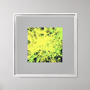 Bright Artistic Design Canvas Print