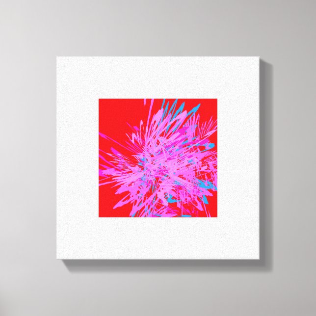 Bright Artistic Design Canvas Print (Front)