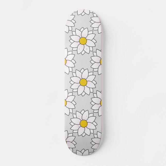 Bright as A Daisy Skateboard (Front)