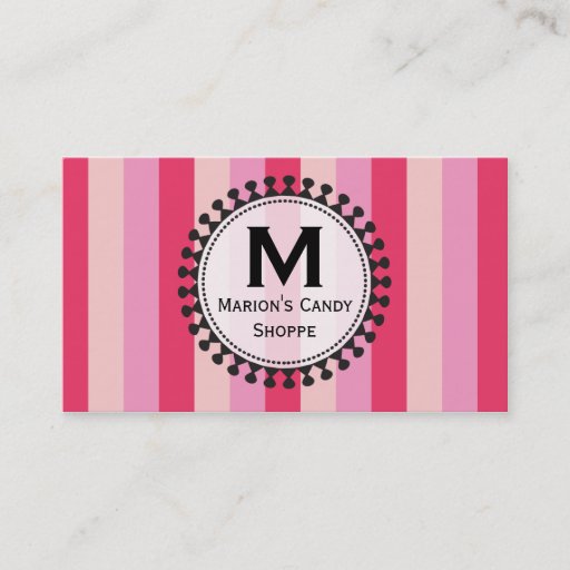 Customizable Bright Awnings Pink Business Cards