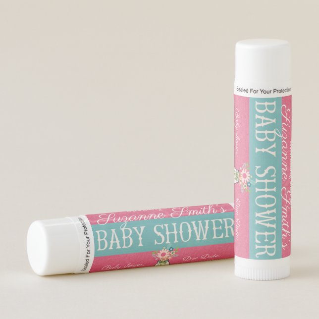 Bright Baby Shower Lip Balm (Front)