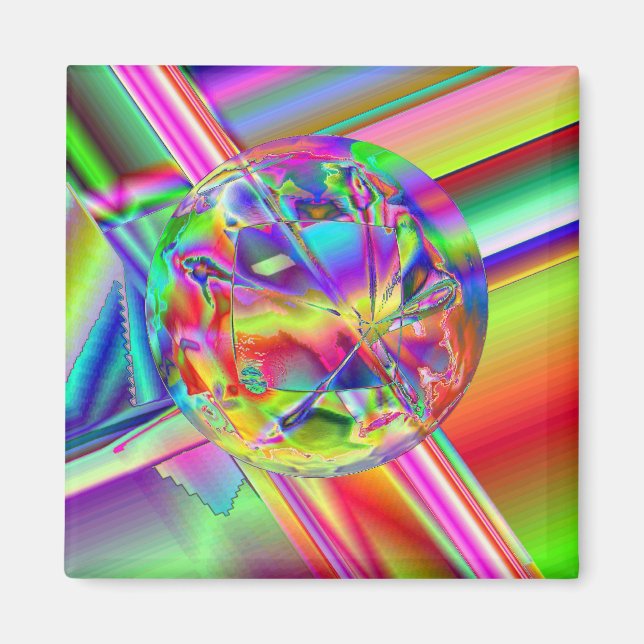 Bright Ball Slider Magnet (Front)