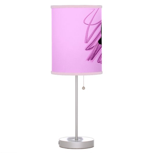 Bright ballerina dancer table lamp (Left)