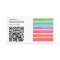 Bright Bars 2 QR CODE Social Media Business Card
