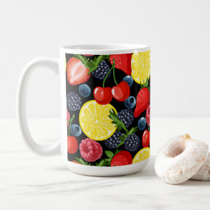 Bright Berries & Lemon Mug
