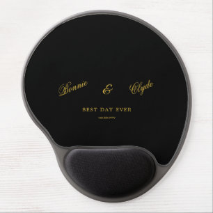 Bright Best Day Ever Modern Office Style Gel Mouse Pad