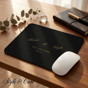 Bright Best Day Ever Modern Office Style Mouse Pad