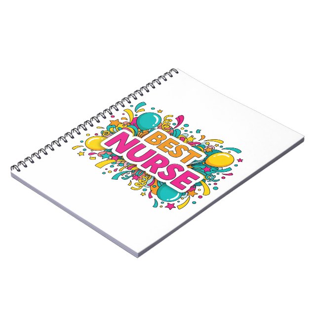 Bright Best Nurse Notebook (Left Side)