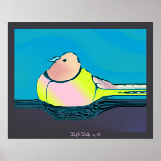 Bright Birdy Print