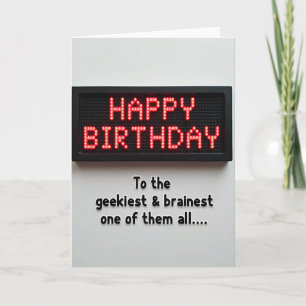 Bright Birthday Lights Card