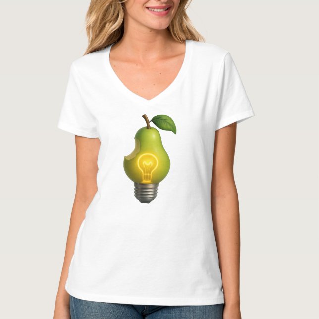 "Bright Bite – A Spark of Fresh Ideas" T-Shirt (Front)