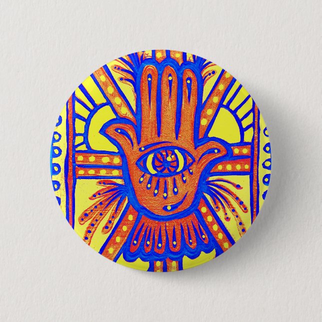 Bright Blessings Pinback Button (Front)