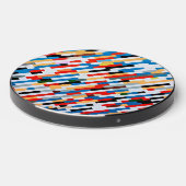 Bright Block Pattern Wireless Charger (Front 2)