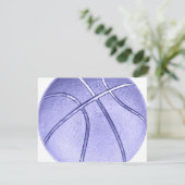 Bright Blue Basketball (Standing Front)