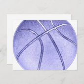 Bright Blue Basketball (Front/Back)