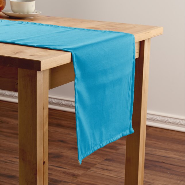Bright Blue Medium Table Runner (In Situ)