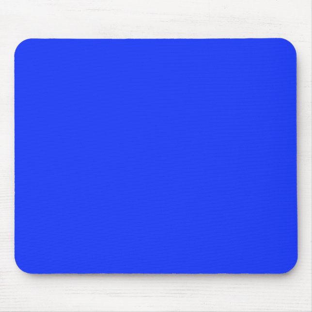 Bright Blue Mousepad (Front)