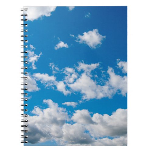 Bright Blue Sky Notebook