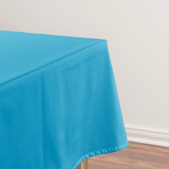 Bright Blue Tablecloth (In Situ)