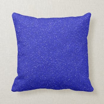 Bright Blue Textured Throw Pillow by TeensEyeCandy at Zazzle