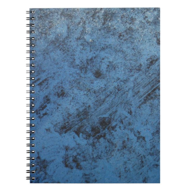 Bright blue vintage notebook (Front)