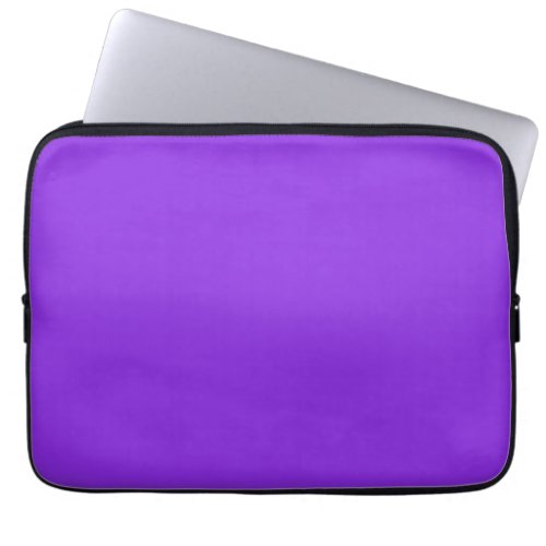  Bright Blue Violet solid color  Laptop Sleeve