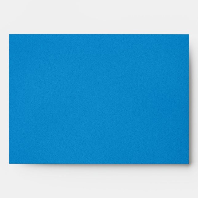 Bright Blue with Grainy Texture Envelope (Front)