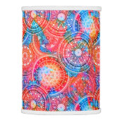 Bright Bohemian Boho Hippy Chic Pattern Lamp Shade (Right)