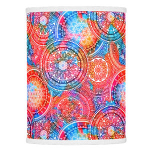 Bright Bohemian Boho Hippy Chic Pattern Lamp Shade