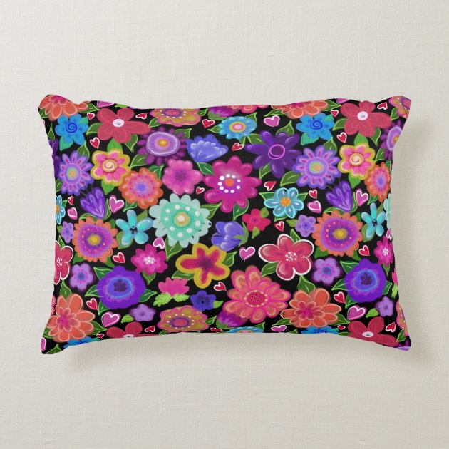 Bright boho best sale throw pillows