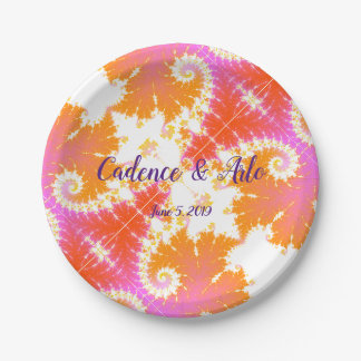 Bright Boho Paper Plates