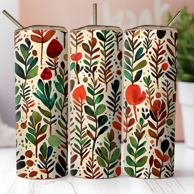 Bright botanical print custom sticker (Creator Uploaded)