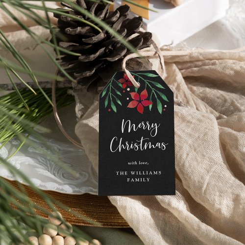Bright Boughs Holiday Gift Tags